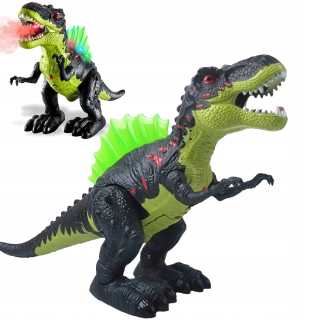 Elektrický dinosaurus T-Rex s chôdzou a striekaním